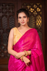 KALASH DREAMS - MUL TISSUE SAREE