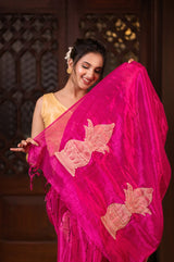 KALASH DREAMS - MUL TISSUE SAREE